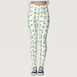 Saint Patrick's Day Green Kleeblatt Clover Leggings