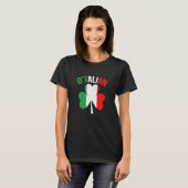 Saint Patricks Day Irish Italian O'talian T-Shirt (Vorne ganz)
