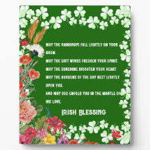 Saint Patrick's Day Irish Sessing Floral Kleeblatt