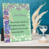 Saint Patrick's Day Irish Sessing Kleeblatt Clover Fotoplatte (Seite)