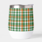 Saint Patrick's Day Irland Flaggenfarbener Gingham (Links)