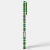 Saint Patrick's Day Irland Flaggenfarbener Gingham Case-Mate iPhone Hülle (Rückseite / Rechts)