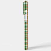 Saint Patrick's Day Irland Flaggenfarbener Gingham Case-Mate iPhone Hülle (Rückseite / Links)