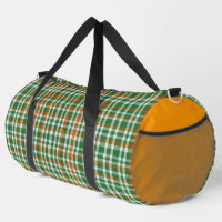 Saint Patrick's Day Irland Flaggenfarbener Gingham