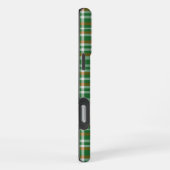Saint Patrick's Day Irland Flaggenfarbener Gingham iPhone Hülle (Rechte Seite)