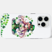 Saint Patrick's Day Klee Mädchen Case-Mate iPhone Hülle (Rückseite (Horizontal))