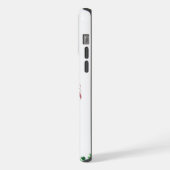 Saint Patrick's Day Klee Mädchen iPhone Hülle (Linke Seite)