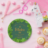 Saint Patrick's Day Kleeblatt Party Pappteller (Party)