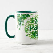 Saint Patrick's Day mug Tasse (Links)