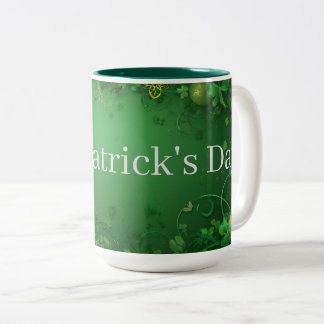 Saint Patrick's Day mug Zweifarbige Tasse