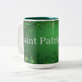 Saint Patrick's Day mug Zweifarbige Tasse (Vorderseite Links)