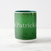 Saint Patrick's Day mug Zweifarbige Tasse (Mittel)