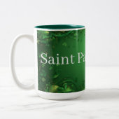Saint Patrick's Day mug Zweifarbige Tasse (Links)