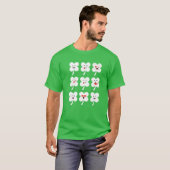 Saint Patrick's Day Niedlich Graphic Clover Kids T-Shirt (Vorne ganz)