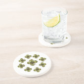 SAINT PATRICK'S DAY PARTY 6 Kleeblatt Getränkeuntersetzer (Seite)