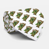 SAINT PATRICK'S DAY PARTY /IRISH HARP AND KLEEBLAT KRAWATTE (Gerollt)