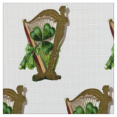 SAINT PATRICK'S DAY PARTY /IRISH HARP AND KLEEBLAT STOFF (Nahaufnahme)