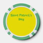 Saint Patrick's Day poker chip (Rückseite)