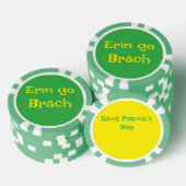 Saint Patrick's Day poker chip (Stapel)