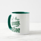Saint Patricks Day Saufen Tasse (Vorderseite Links)