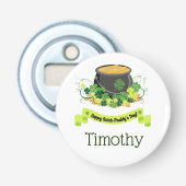 Saint Patrick's Day Spaß Flaschenöffner (Vorderseite)