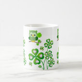 Saint Patrick's Day Tasse Eule (Mittel)