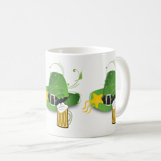 Saint Patrick's Day Tasse Hat Ber (VorderseiteRechts)