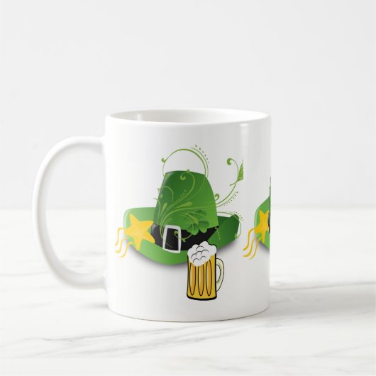 Saint Patrick's Day Tasse Hat Ber (Links)