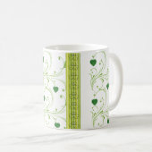 Saint Patrick's Day Tasse Kleeblatt (VorderseiteRechts)