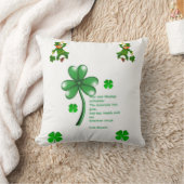 Saint Patrick's Day Throw Kissen (Decke)