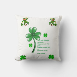 Saint Patrick's Day Throw Kissen