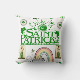 Saint Patrick's Day Throw Kissen