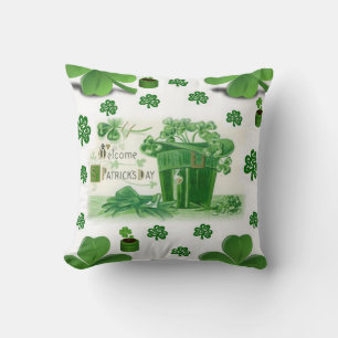 Saint Patrick's Day Throw Kissen