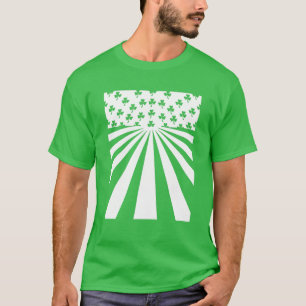 Saint Patrick's Day Vintagen Kleeblatts Irish Amer T-Shirt