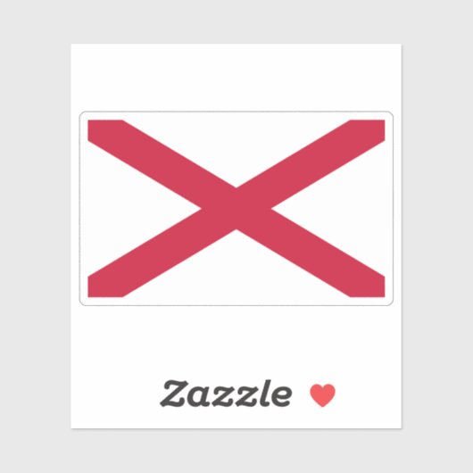 Saint Patrick's Flag, Ireland Aufkleber (Blatt)