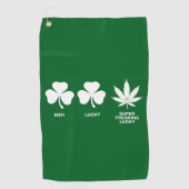 Saint Patricks Funny Party für Typ Golfhandtuch (Vorderseite)