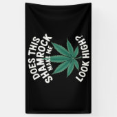 Saint Patricks Funny Party für Typ Große Parade Banner (Vertikal)