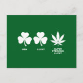 Saint Patricks Funny Party für Typ Postkarte (Vorderseite)
