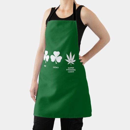 Saint Patricks Funny Party für Typ Schürze (InSitu)