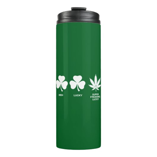 Saint Patricks Funny Party für Typ Thermosbecher (Vorderseite)