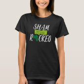 Saint Patrick's Get Shamrocked Drinking Paddy's Da T-Shirt (Vorderseite)
