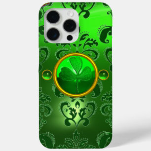 SAINT PATRICK'S KLEEBLATT GREEN DAMASK Case-Mate iPhone HÜLLE