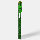 SAINT PATRICK'S KLEEBLATT GREEN DAMASK Case-Mate iPhone HÜLLE (Rückseite / Rechts)