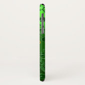 SAINT PATRICK'S KLEEBLATT GREEN DAMASK MONOGRAM Case-Mate iPhone HÜLLE (Hinten/Links)