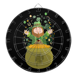 Saint Patrick's Leprechaun Dartscheibe