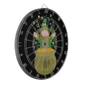 Saint Patrick's Leprechaun Dartscheibe (Vorderseite Links)