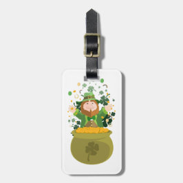 Saint Patrick's Leprechaun Gepäckanhänger
