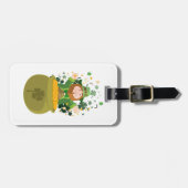 Saint Patrick's Leprechaun Gepäckanhänger (Vorderseite horizontal)