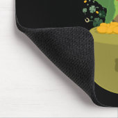Saint Patrick's Leprechaun Gold Mousepad (Ecke)