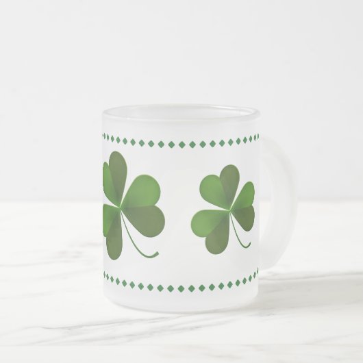 Saint Patricks Mattiert Coffee Tasse (VorderseiteRechts)